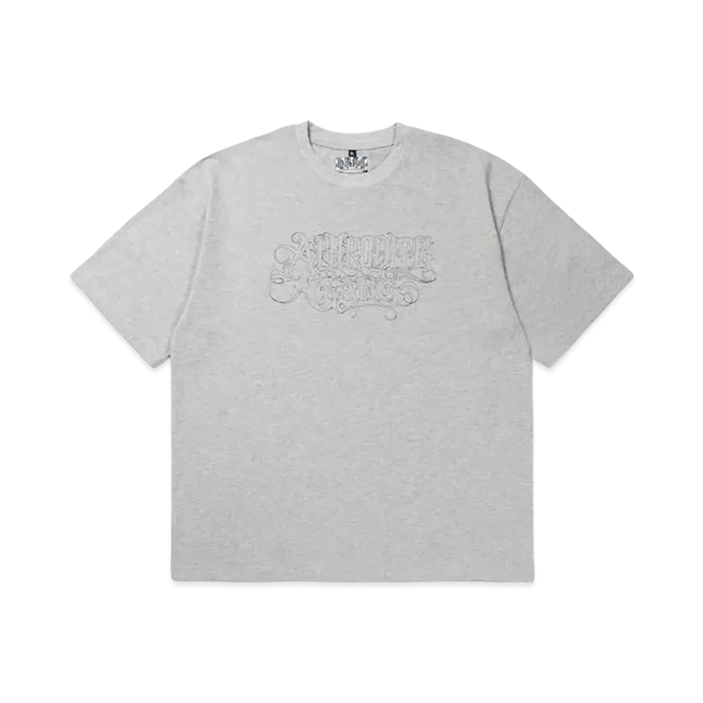 APHRODITEGANG Stitch Classic Logo S/S Tee "Dark Gray"