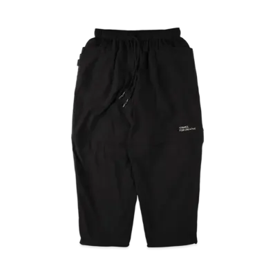 S.F.C / Stripes For Creative Super Wide Detachable Pants "Black"