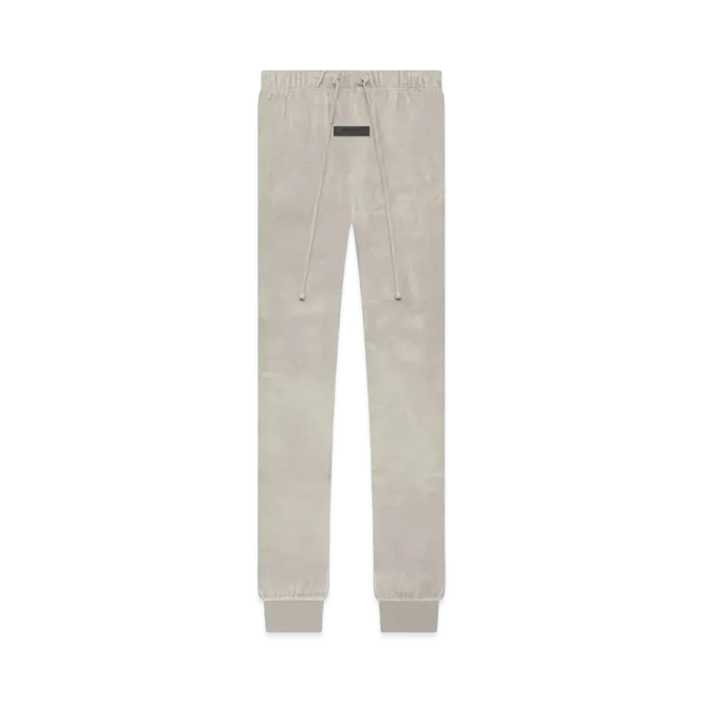 FEAR OF GOD ESSENTIALS Velour Pant "Smoke"