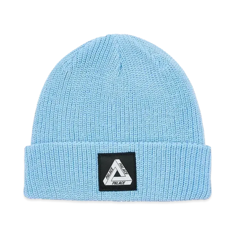 PALACE Tri-Ferg Patch Beanie "Blue"
