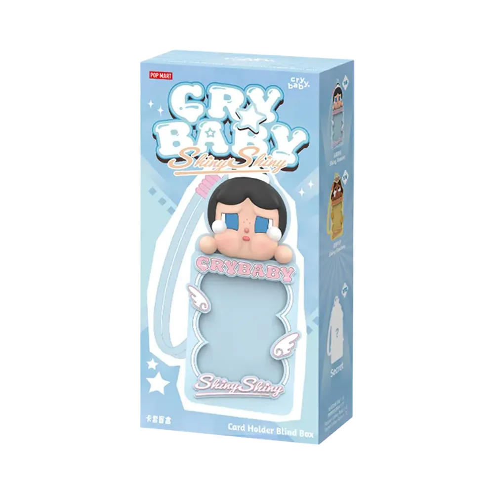 POP MART CRYBABY SHINY SHINY SERIES-Card Holder Blind Box [Piece]