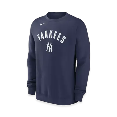 Nike Men's New York Yankees Twill Club Hoodie "Navy"