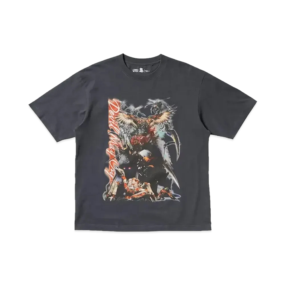 Uniqlo UT x Kosuke Kawamura x CAPCOM 40th Graphic T-Shirt Devil May Cry "Dark Gray"