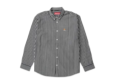 Supreme Stripe Shirt "Black"