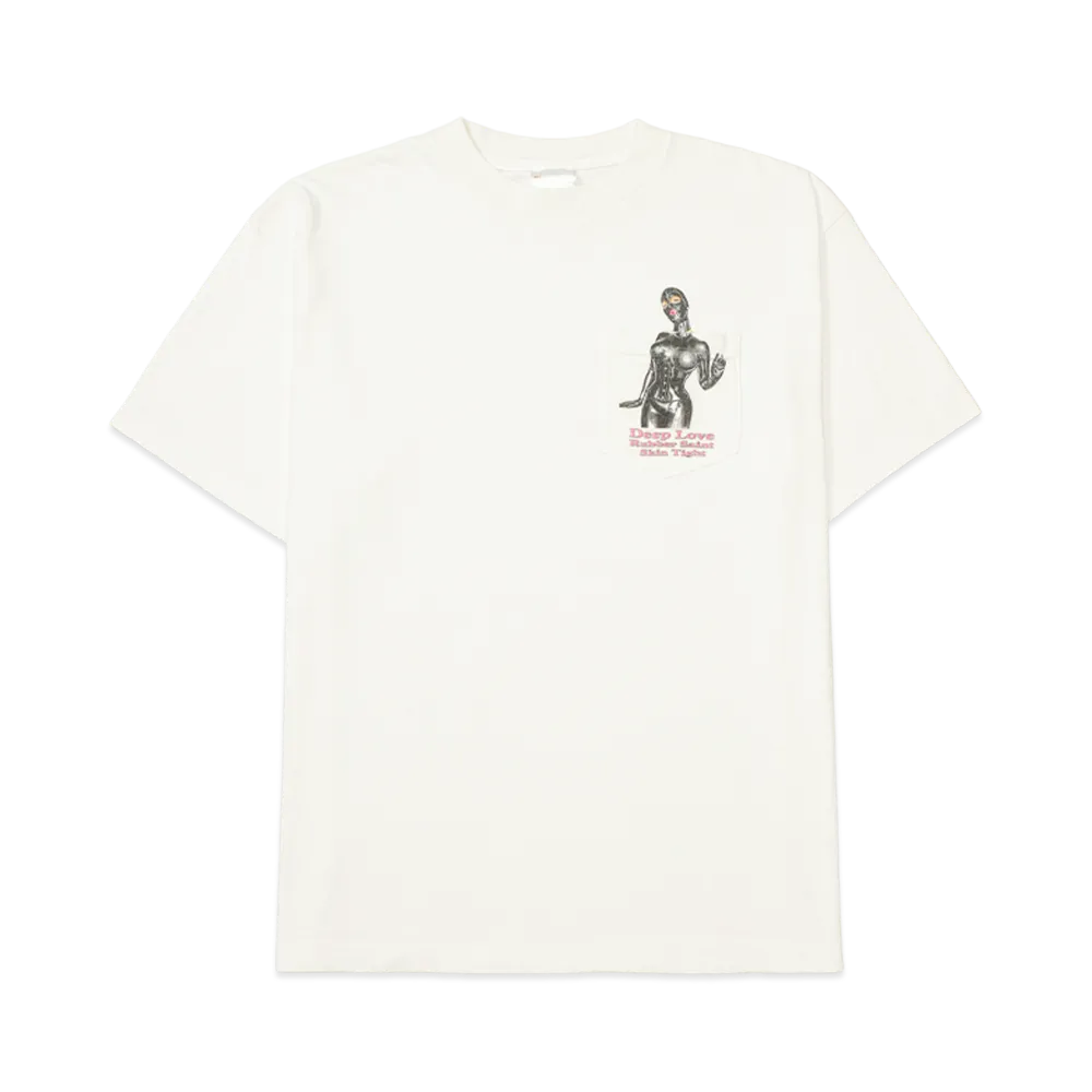 SAINT Mxxxxxx SS T-Shirt/Pocket "White"