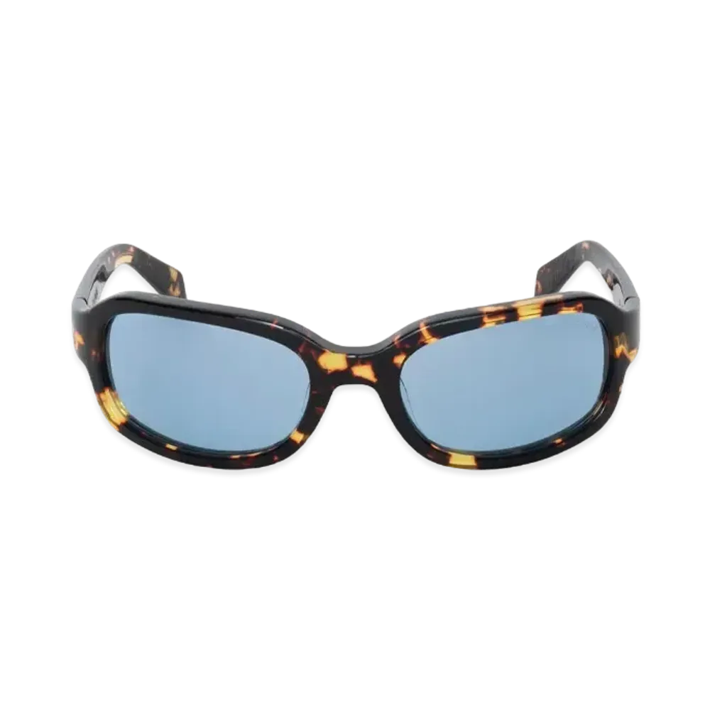 Stussy Rome Sunglasses "Tortoise / Blue Lens"