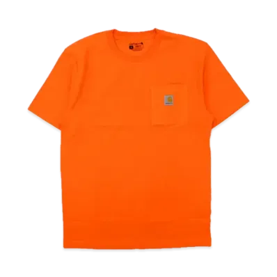Carhartt Relaxed Fit Heavyweight Short-Sleeve Pocket T-Shirt "Bright Orange"