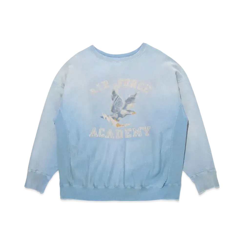 BOW WOW AIR FORCE ACADEMY SWEAT SHIRTS "L.BLUE AGEING"