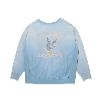 BOW WOW AIR FORCE ACADEMY SWEAT SHIRTS "L.BLUE AGEING"