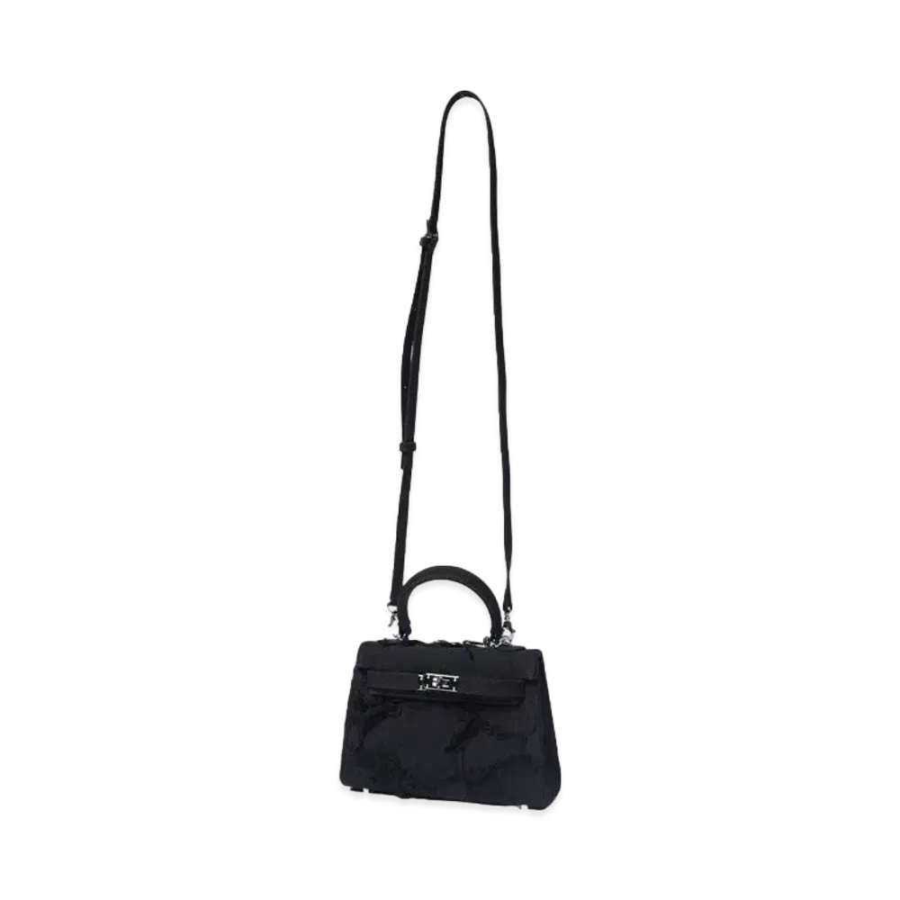 EMOTIONAL WORLD Vintage Shoulder Bag-19 "BLACK NAVY"