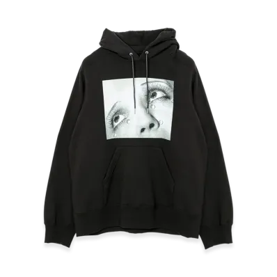 sacai Man Ray Print Hoodie "Black"