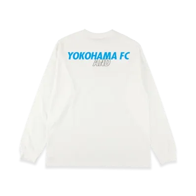 WIND AND SEA x J.LEAGUE YOKOHAMA FC L/S Tee "White"