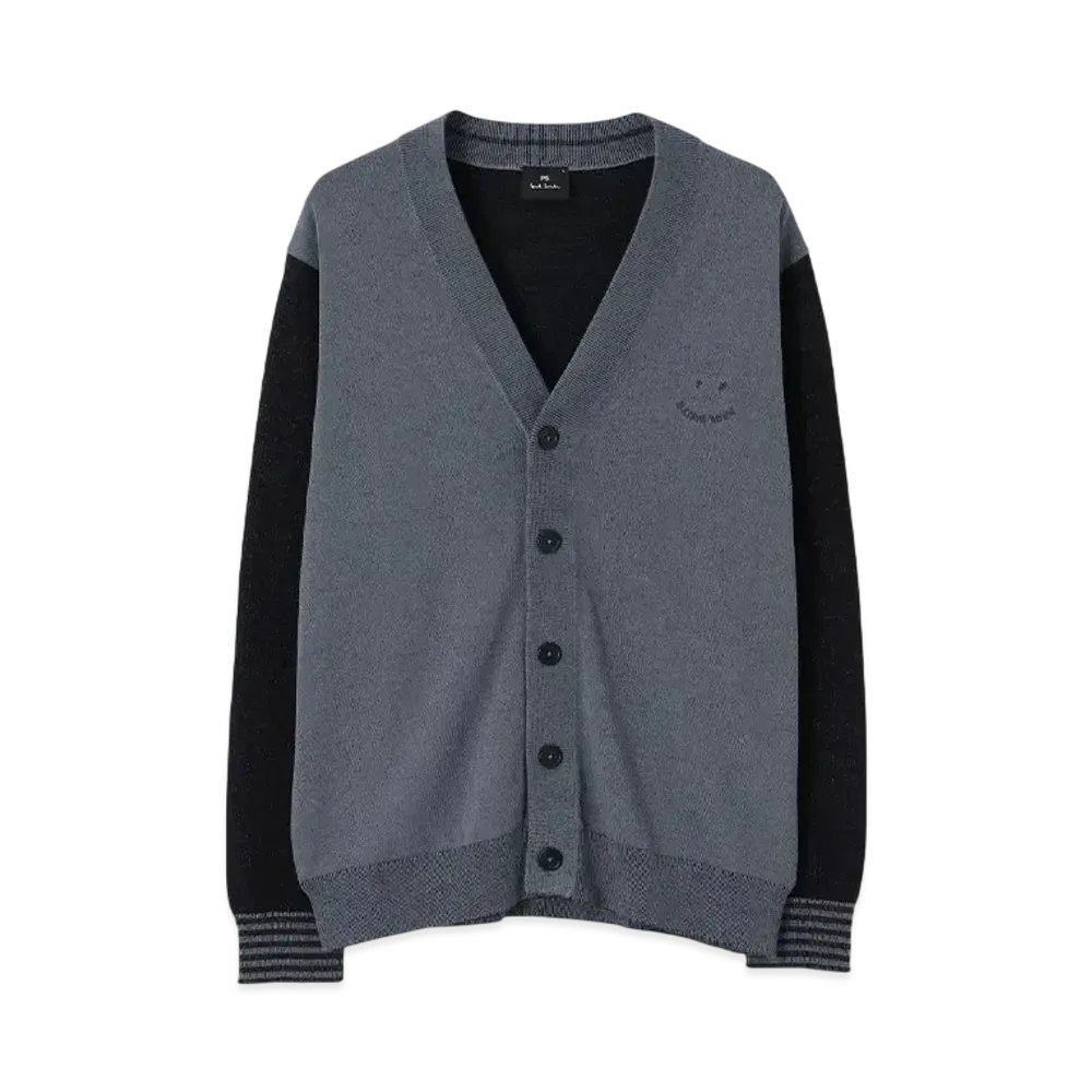 Paul Smith Happy Mix-Up Cardigan "Gray"