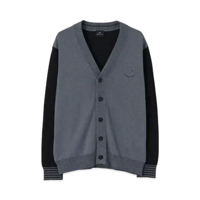 Paul Smith Happy Mix-Up Cardigan "Gray"