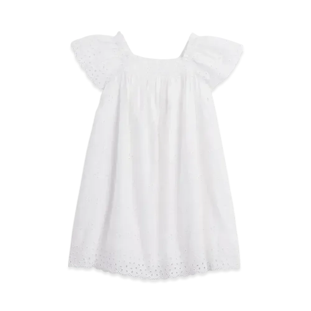 GAP x DOEN Eyelet One Piece (Baby) "New Off White"
