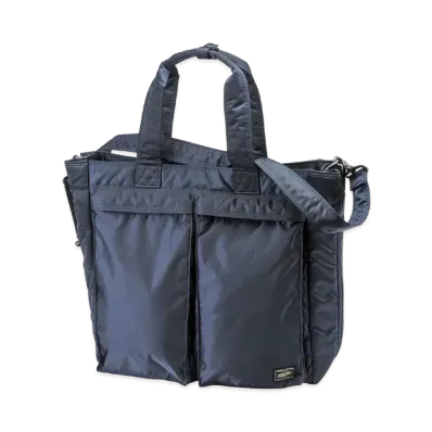 PORTER x MIZUNO Tote Bag "Navy"