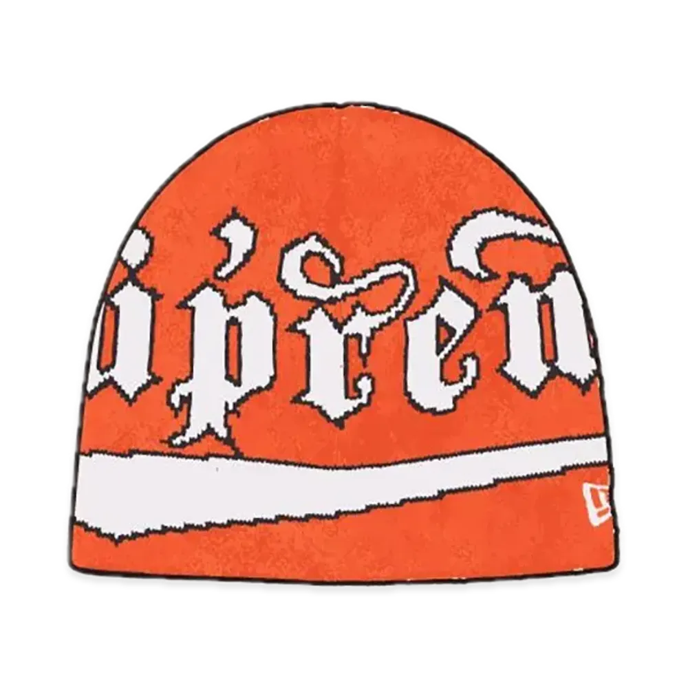 Supreme New Era Accent Beanie "Orange"