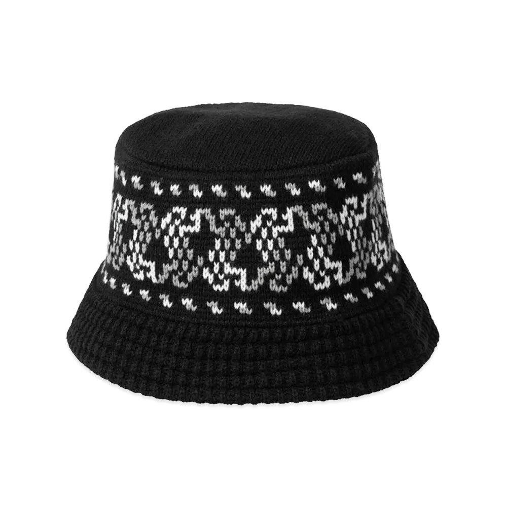 Carhartt WIP Bricky Man Knitted Bucket Hat "Black"