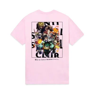 ANTI SOCIAL SOCIAL CLUB x MY HERO ACADEMIA You're Next Tee "Candy Pink"