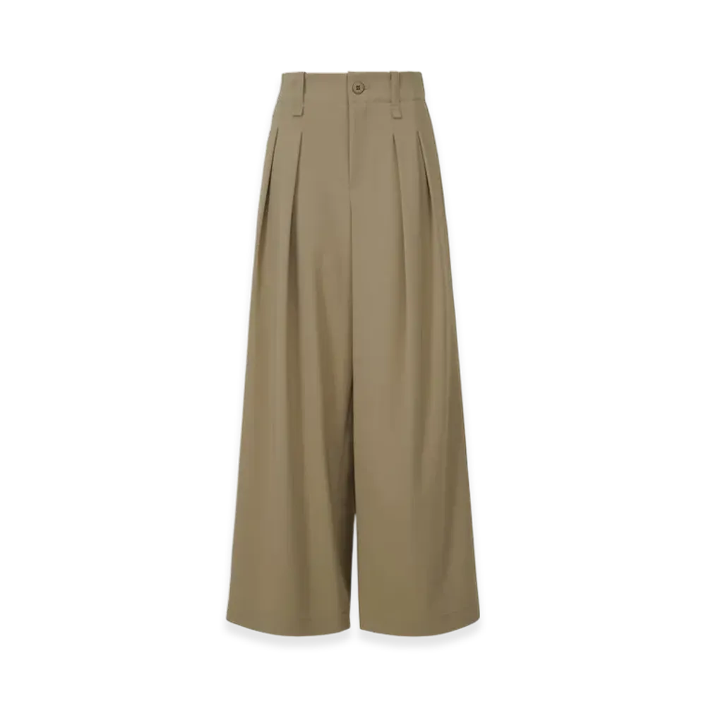 ISSEY MIYAKE Round Pants "Greige"
