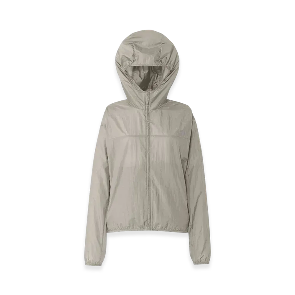 The North Face Diamond Fuse Action Wind Hoodie "Fossil Ivory"