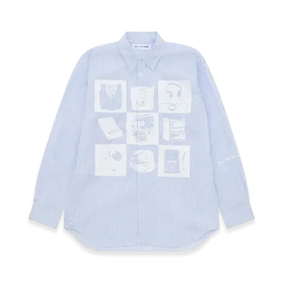 COMME des GARCONS SHIRT x A$AP Nast Tech Shirt "White Print"