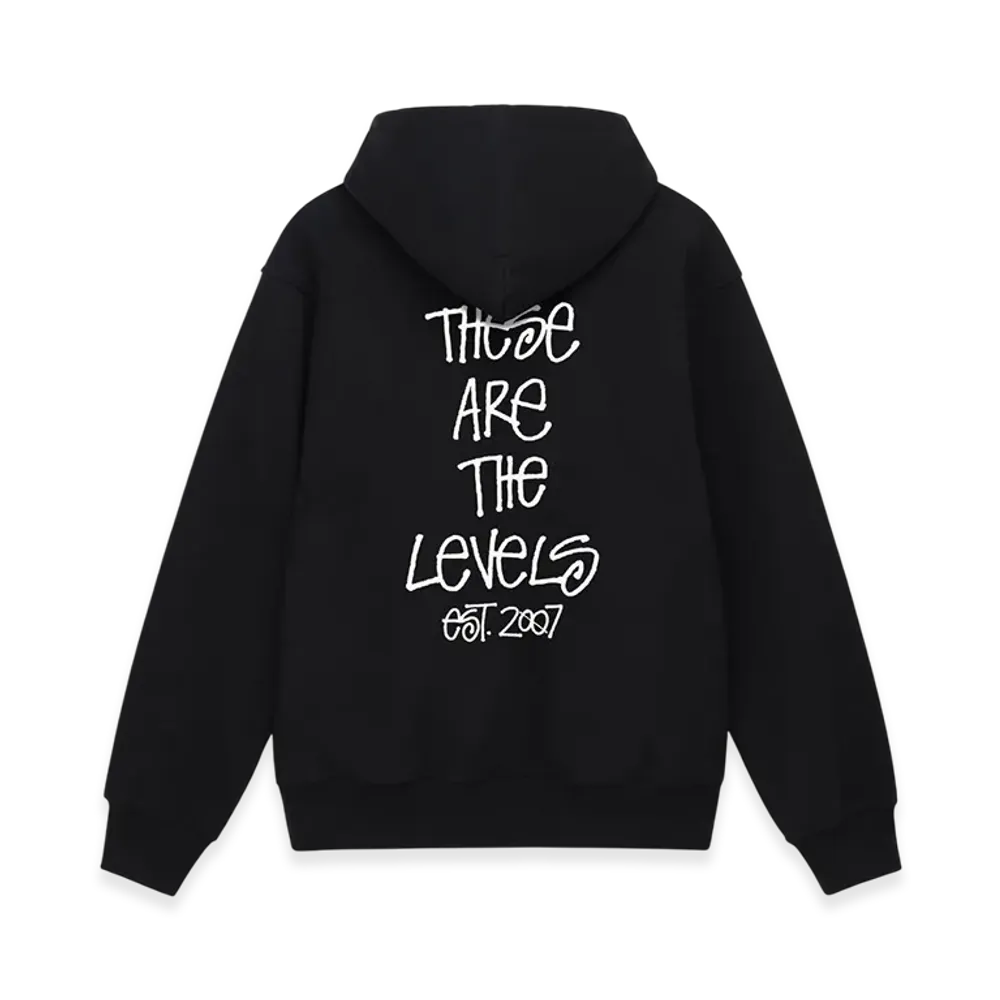 Stussy Levels Hoodie "Black"