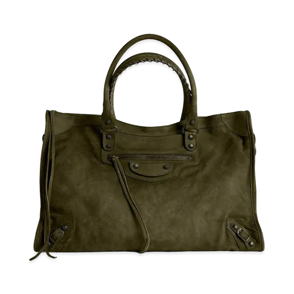 BALENCIAGA Le City Bag Large "Khaki"