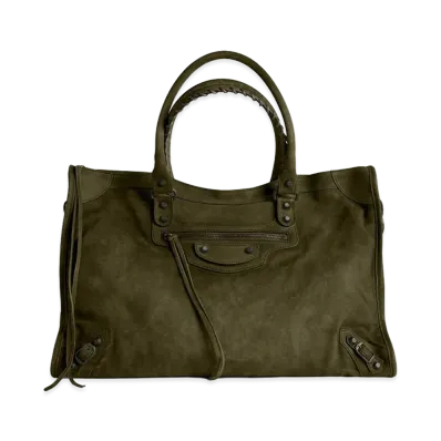 BALENCIAGA Le City Bag Large "Khaki"