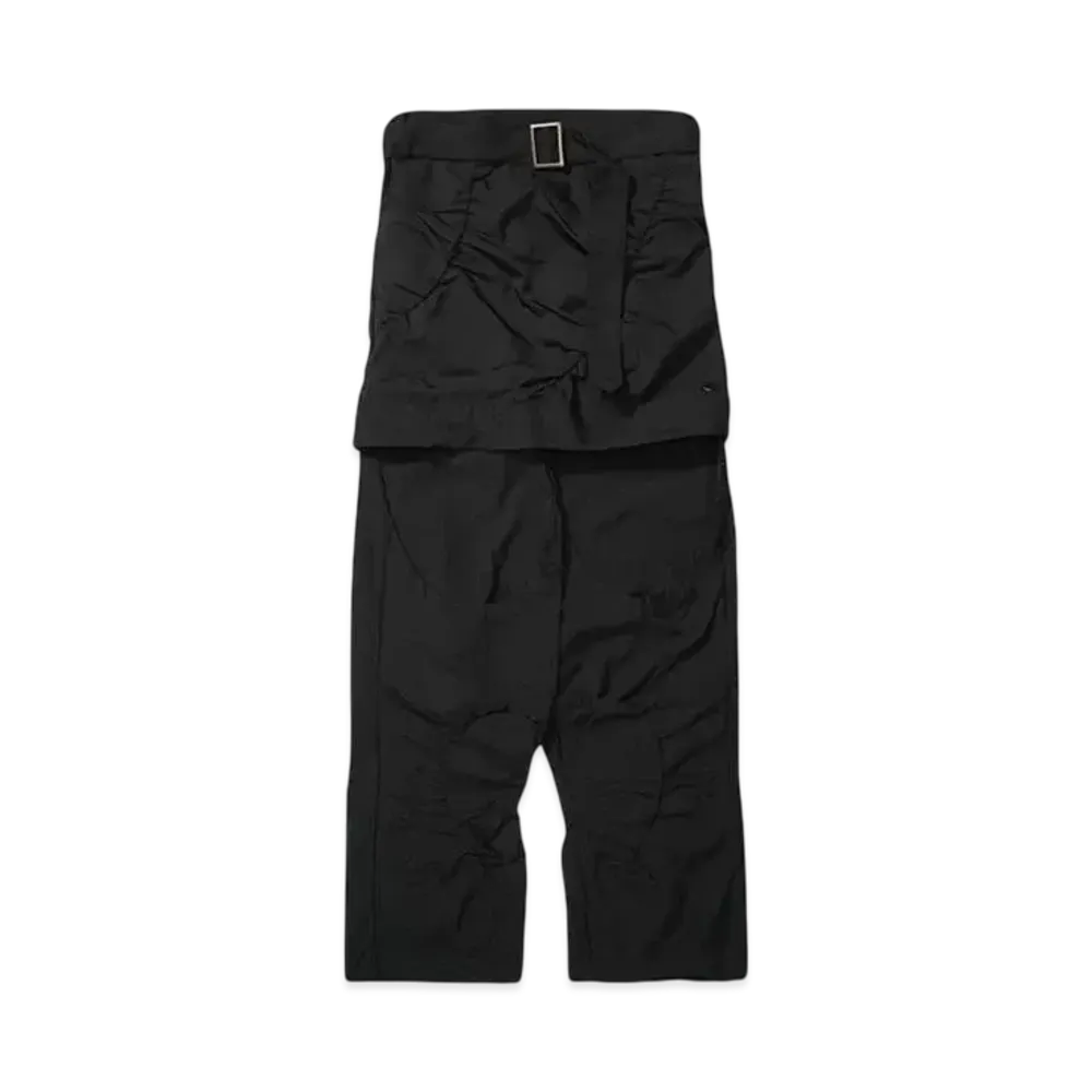 HTH 2way skirt "BLACK"