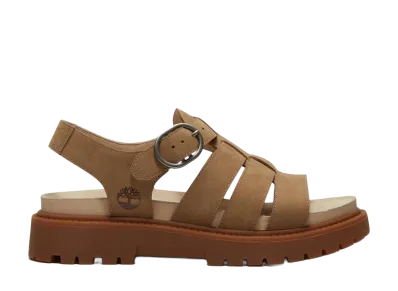 Timberland Women's Clairemont Way Fisherman Sandal "Beige"