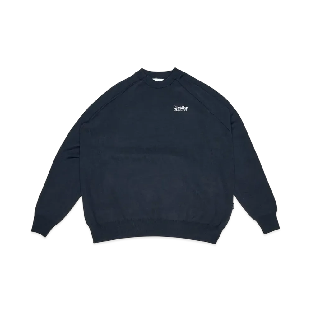 ALOUND Pullover Box Knit #1 "Black"
