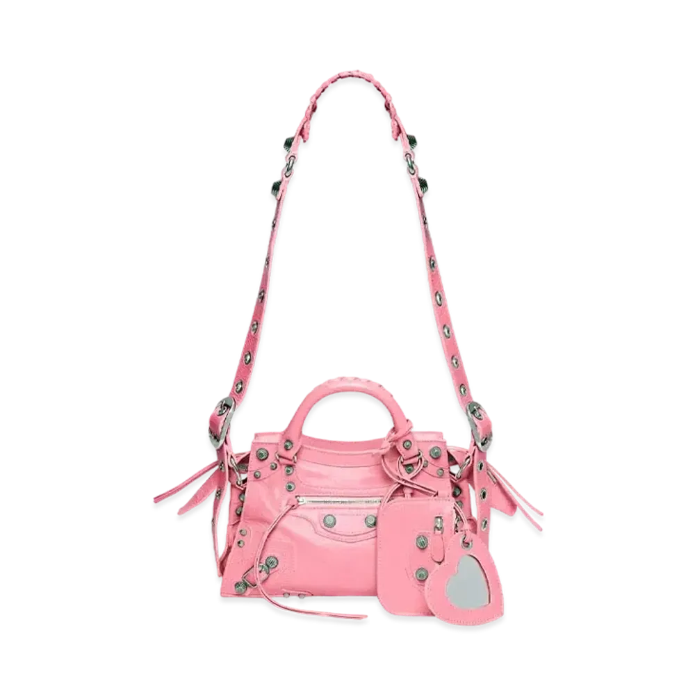 BALENCIAGA Neo Cagole XS Handbag "Pink"