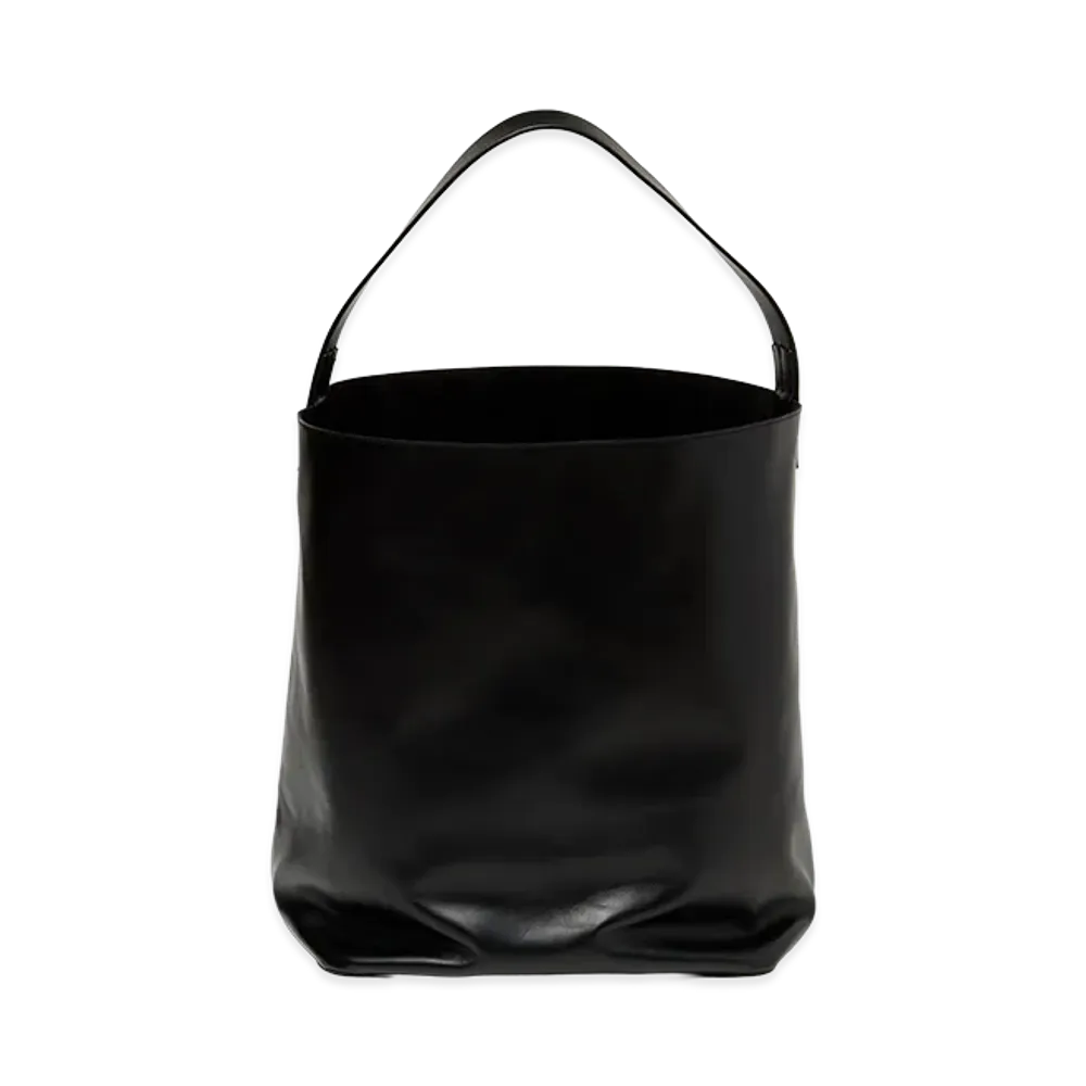 AURALEE Leather Tote Bag Made by Aeta "Black"