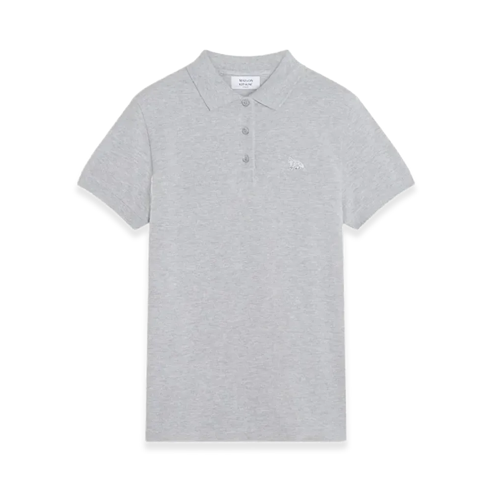 Maison Kitsune Women's Polos "Light Grey Melange"