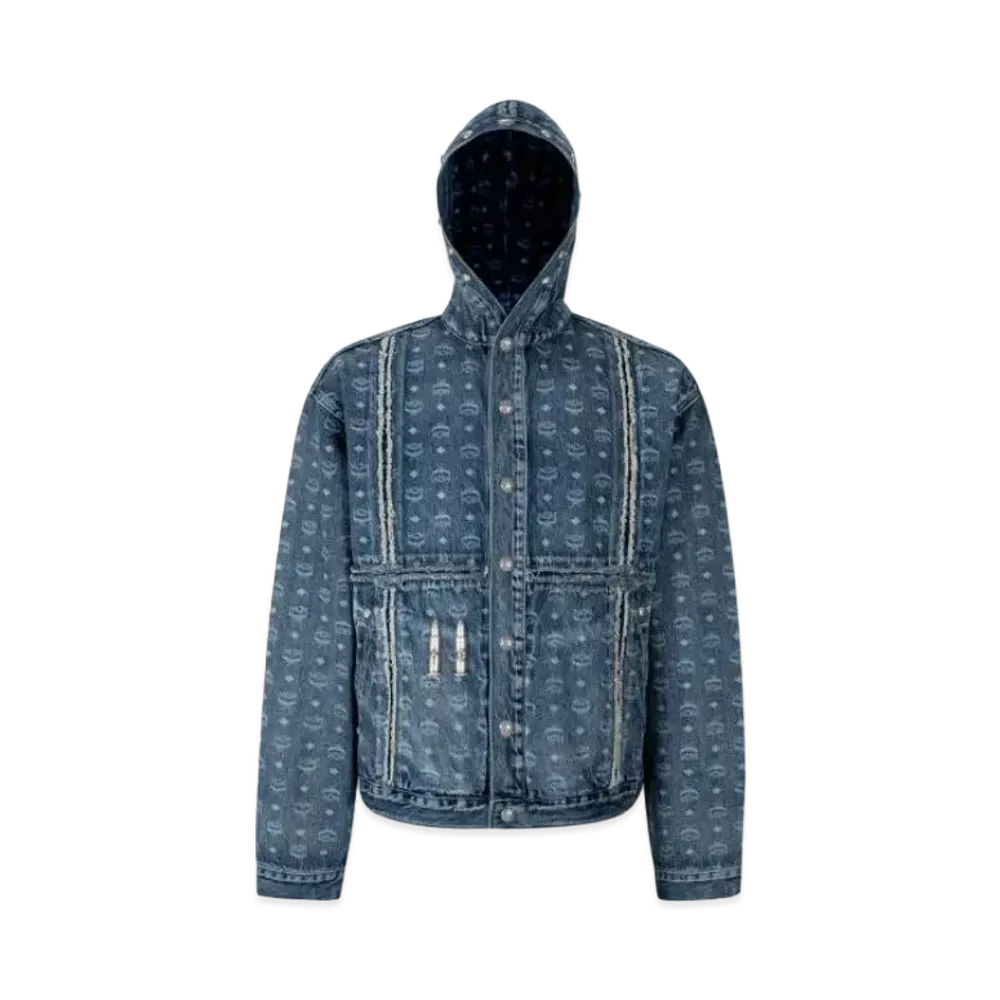 THUG CLUB Mcm TC Bullet Denim Jacket "Blue"