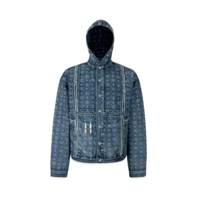 THUG CLUB Mcm TC Bullet Denim Jacket "Blue"