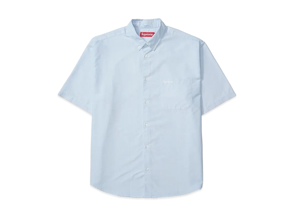 Supreme Loose Fit Oxford S/S Shirt (26SS) "Light Blue"