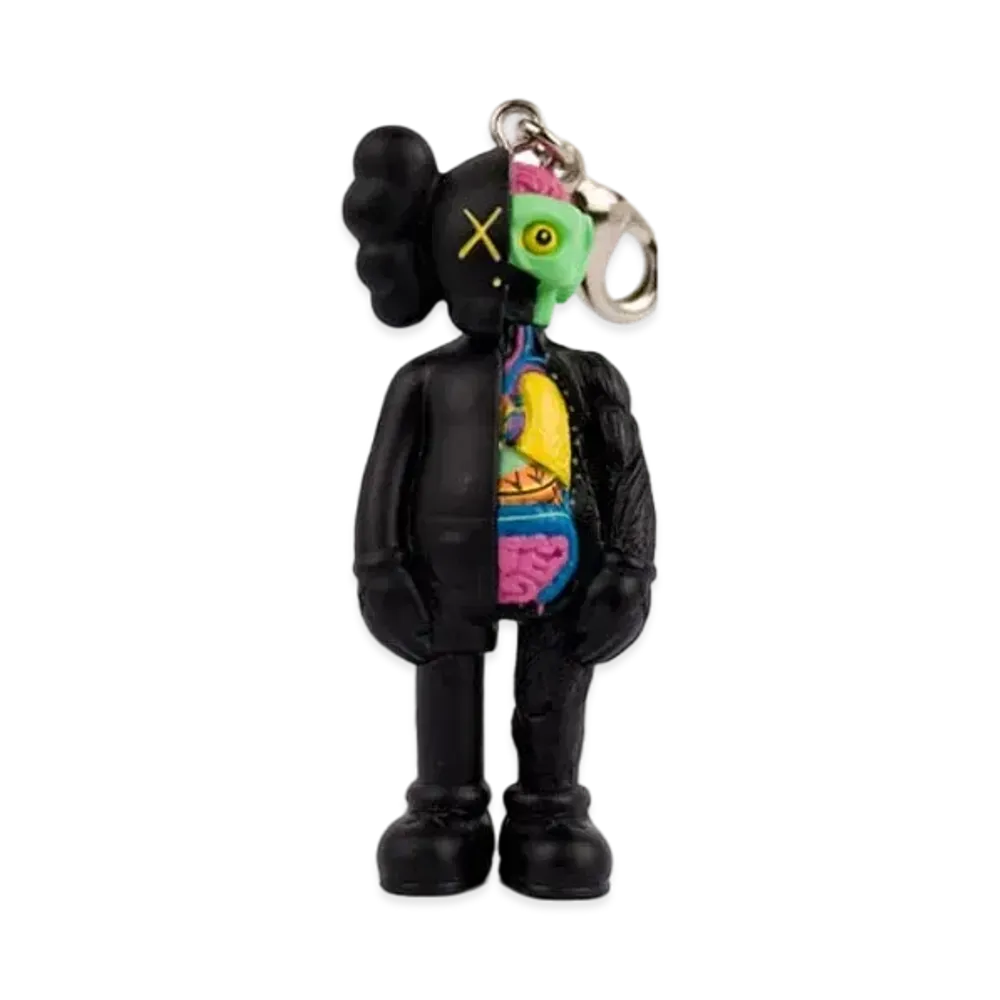 KAWS Companion Flayed Keychain "Black" (2009)