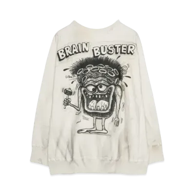 BOW WOW SKETCH PAULIE SWEATSHIRTS "WHITE AGING"