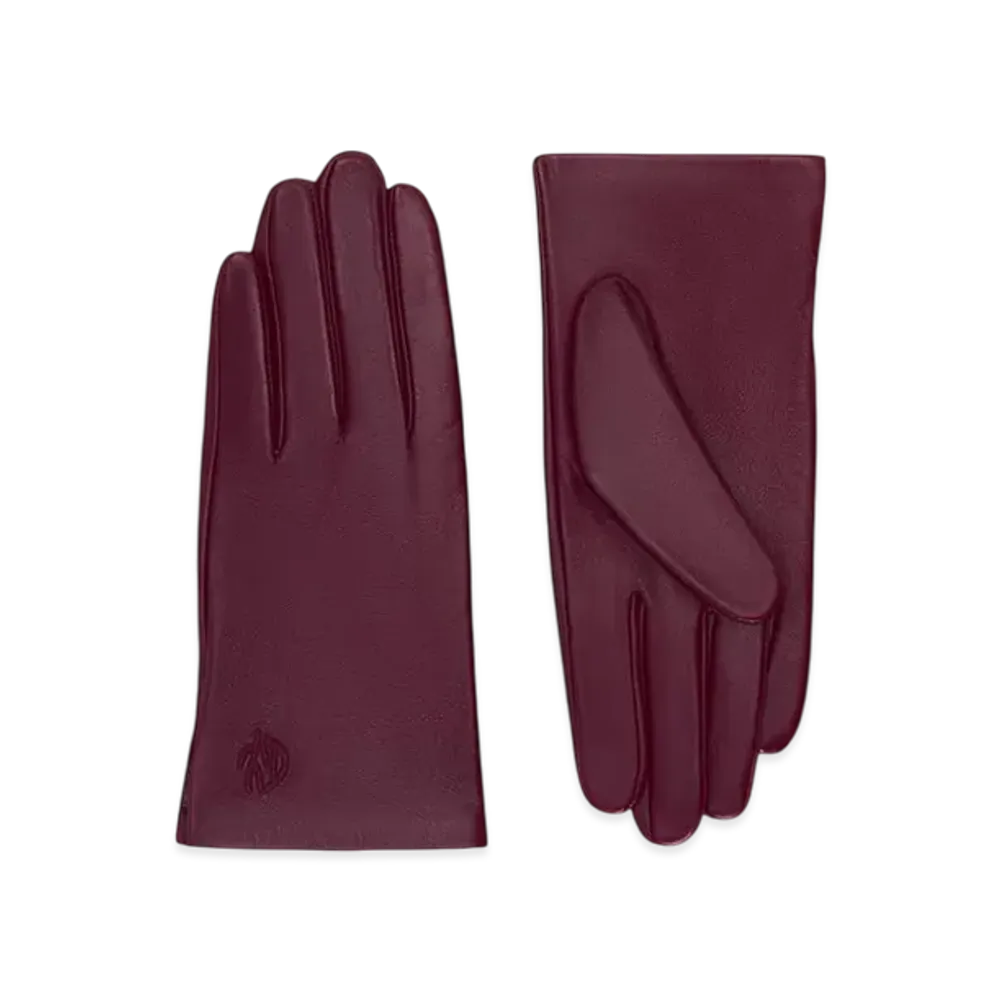 ZARA x SOSHIOTSUKI Women's Embroidered Leather Gloves "Enj"