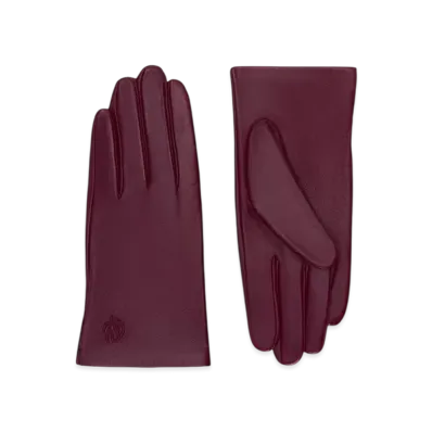 ZARA x SOSHIOTSUKI Women's Embroidered Leather Gloves "Enj"