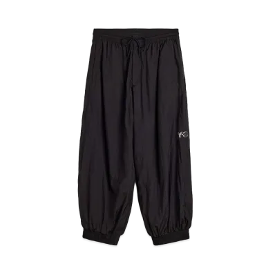 Y-3 Raw Edge 3 Stripes Nylon Shell Pants "Black"