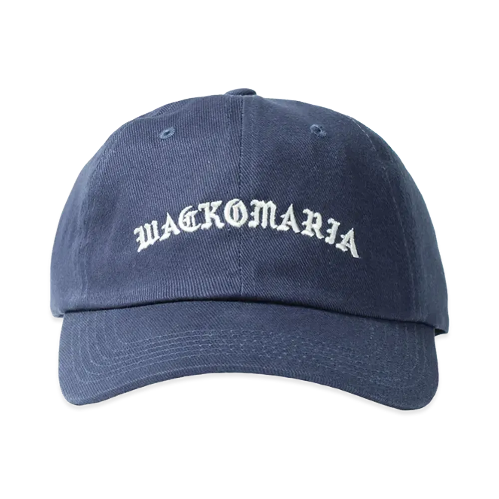 WACKO MARIA 6 Panel Cap "Navy"