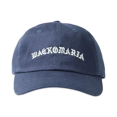 WACKO MARIA 6 Panel Cap "Navy"