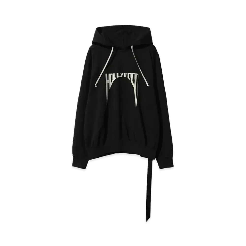 RICK OWENS DRKSHDW OVERSIZED HOODIE "BLACK/PEARL"