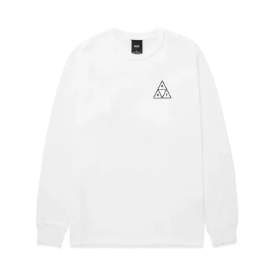 HUF Set TT L/S Tee "White"