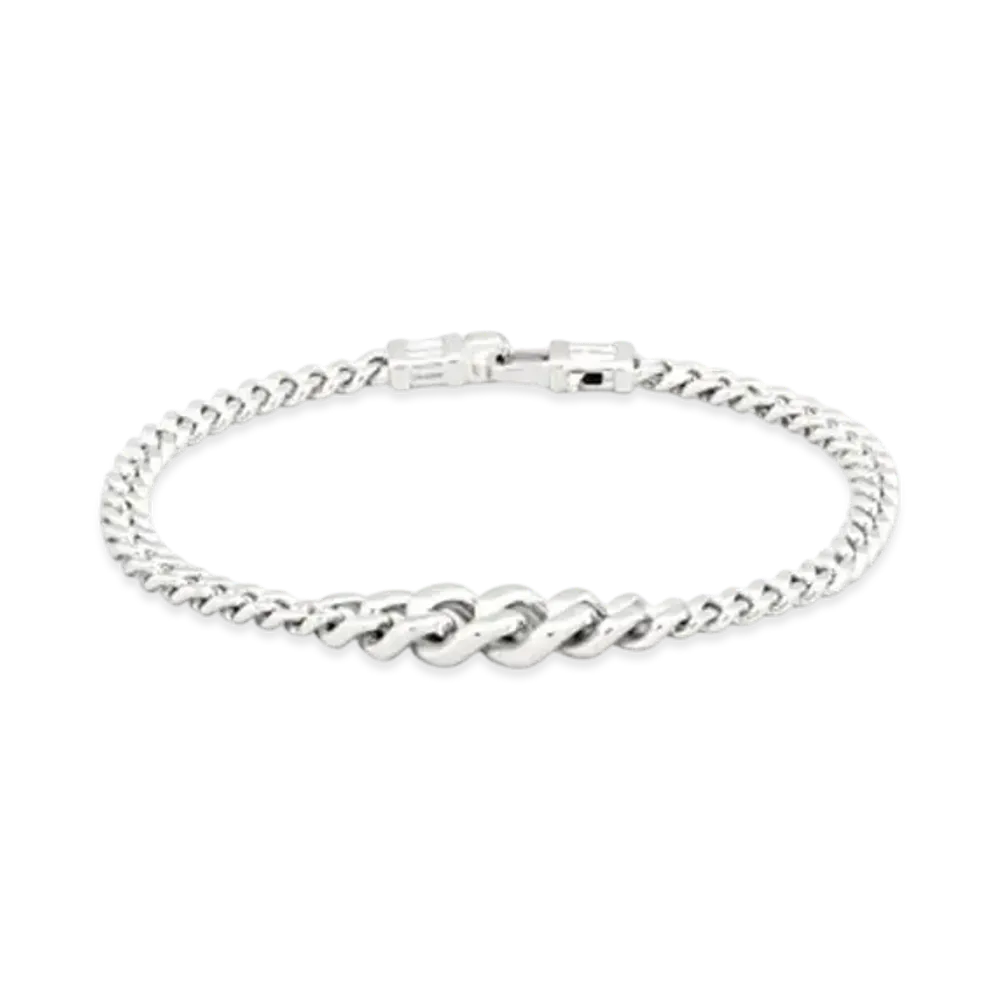 TOMWOOD Dean Bracelet "Silver"