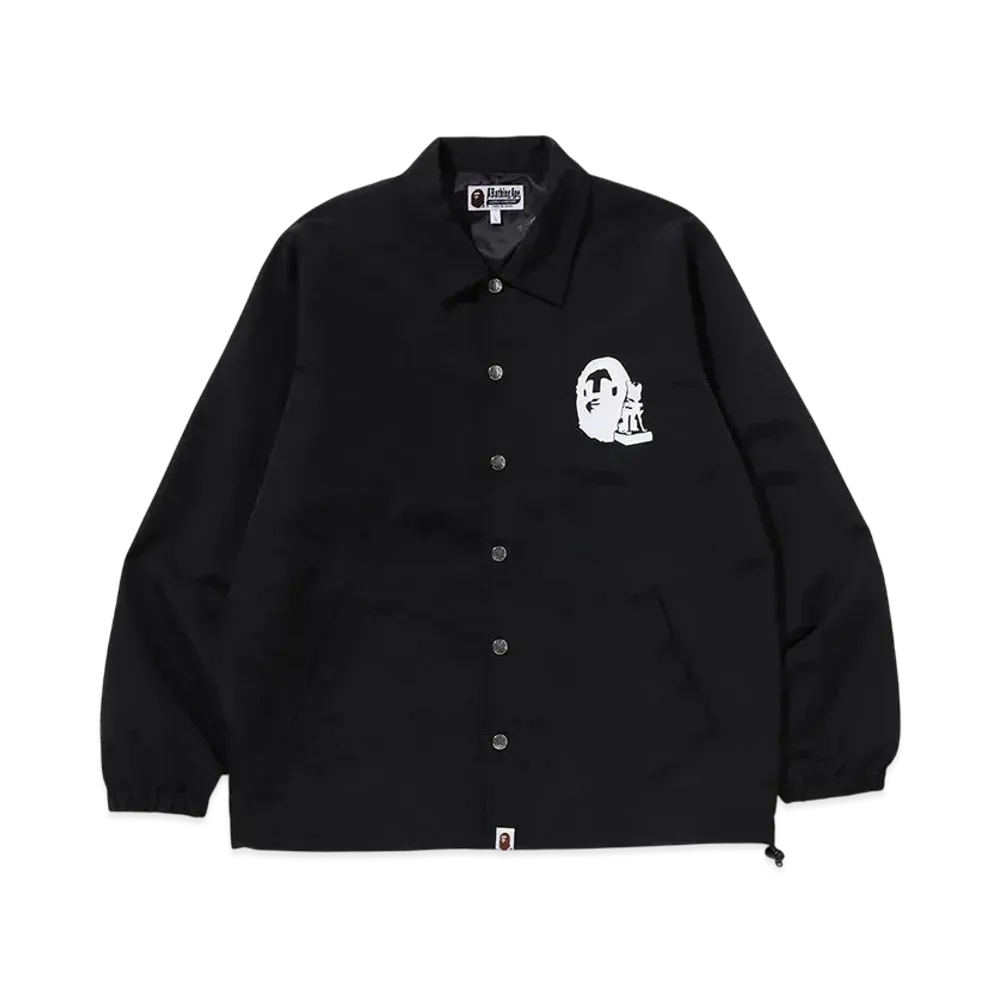 A BATHING APE Shibuya Coach Jacket "Black"