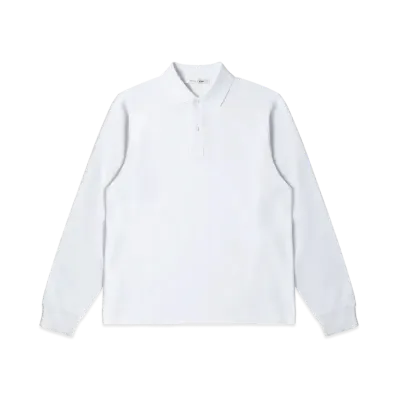 1017 ALYX 9SM Long Sleeve Polo Shirt "White"
